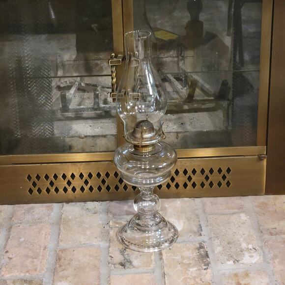 Vintage Oil Lamp, P & A Mfg Wick Chimney Hurricane Lantern - Picture 3 of 8